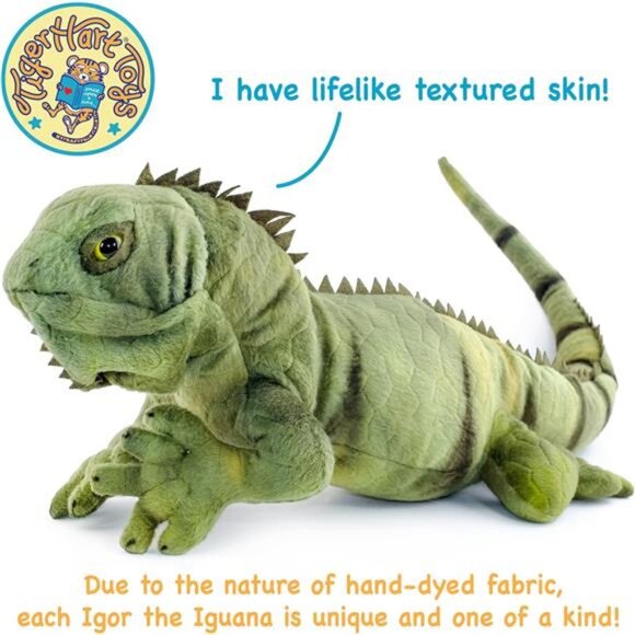Igor The Iguana - 26 Inch Long Stuffed Animal Plush Lizard - Picture 6 of 7